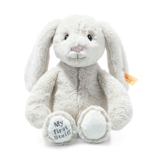 Steiff 242342 Soft Cuddly Friends My First Hoppie Rabbit, Rainy Day, 1 Count (pack of 1)