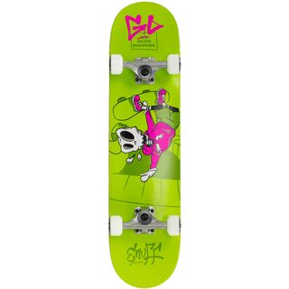 Enuff Skully Complete Skateboard - Green 7.75''